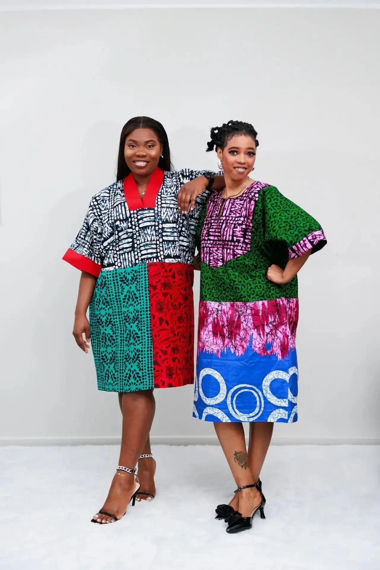 SHORT DANSHIKI DRESS - Divine_Touch_Wears