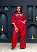 JUMPSUIT WITH FRONT AND BACK POCKET - Divine_Touch_Wears