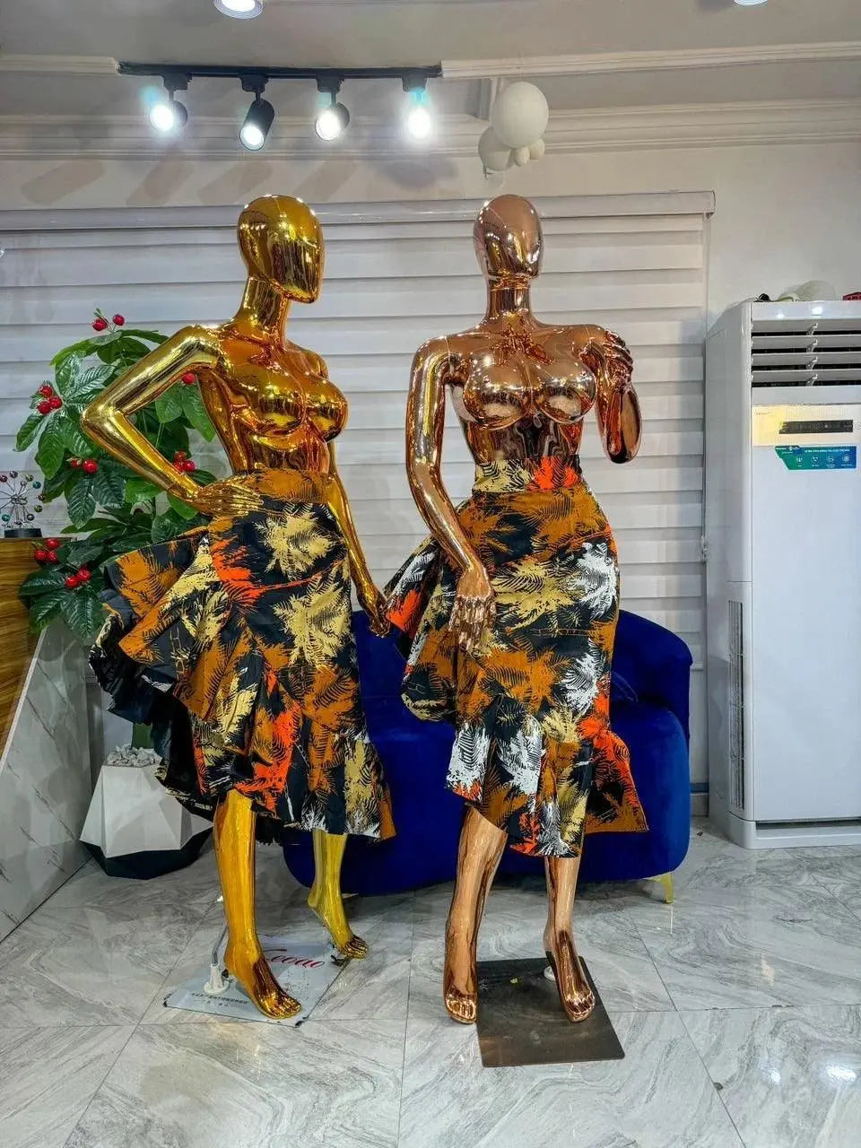 ANKARA FLARE SKIRTS - Divine_Touch_Wears