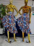 ANKARA FLARE SKIRTS - Divine_Touch_Wears