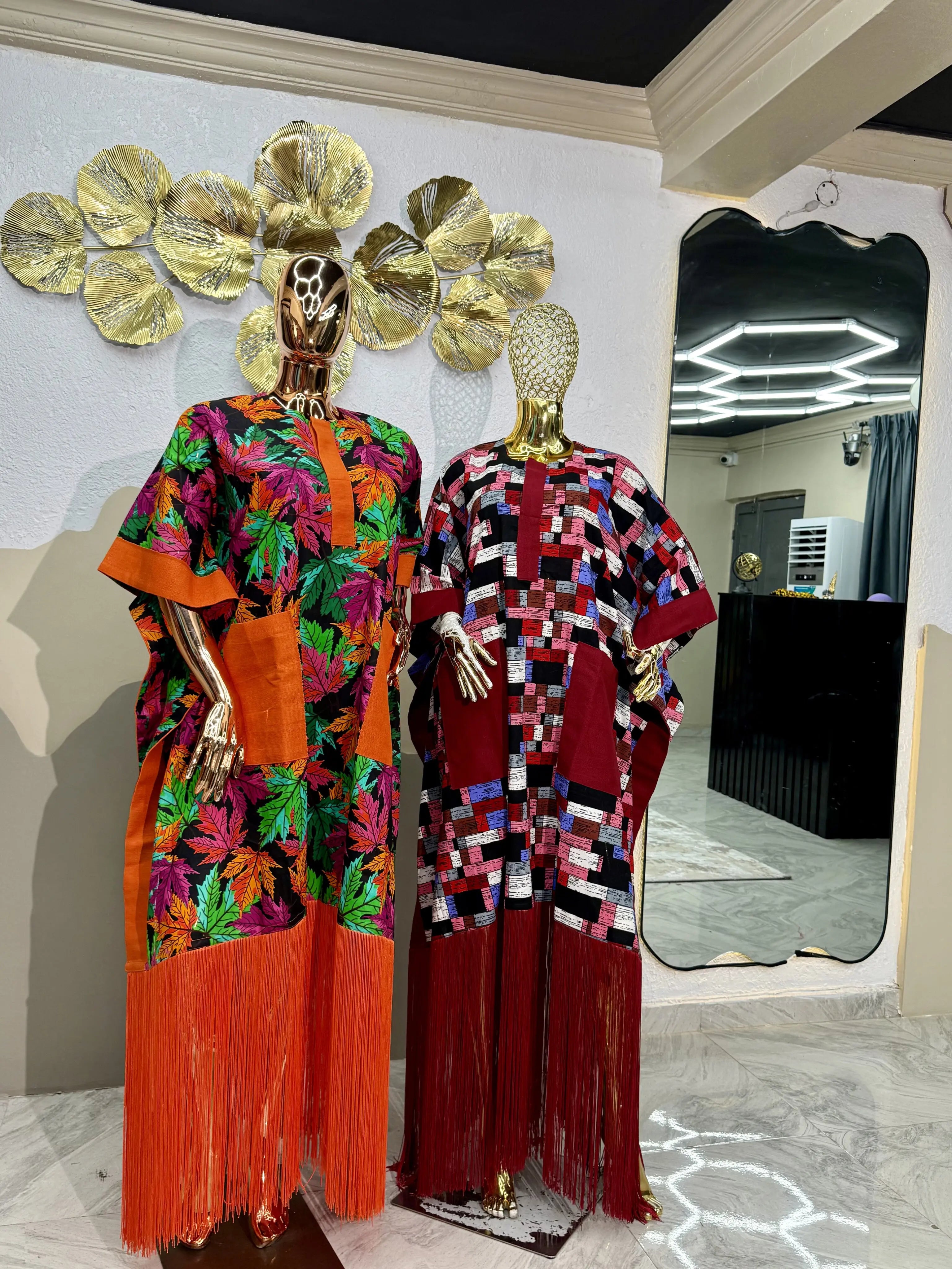 TEMI BOUBOU DRESS WITH FRONT POCKETS