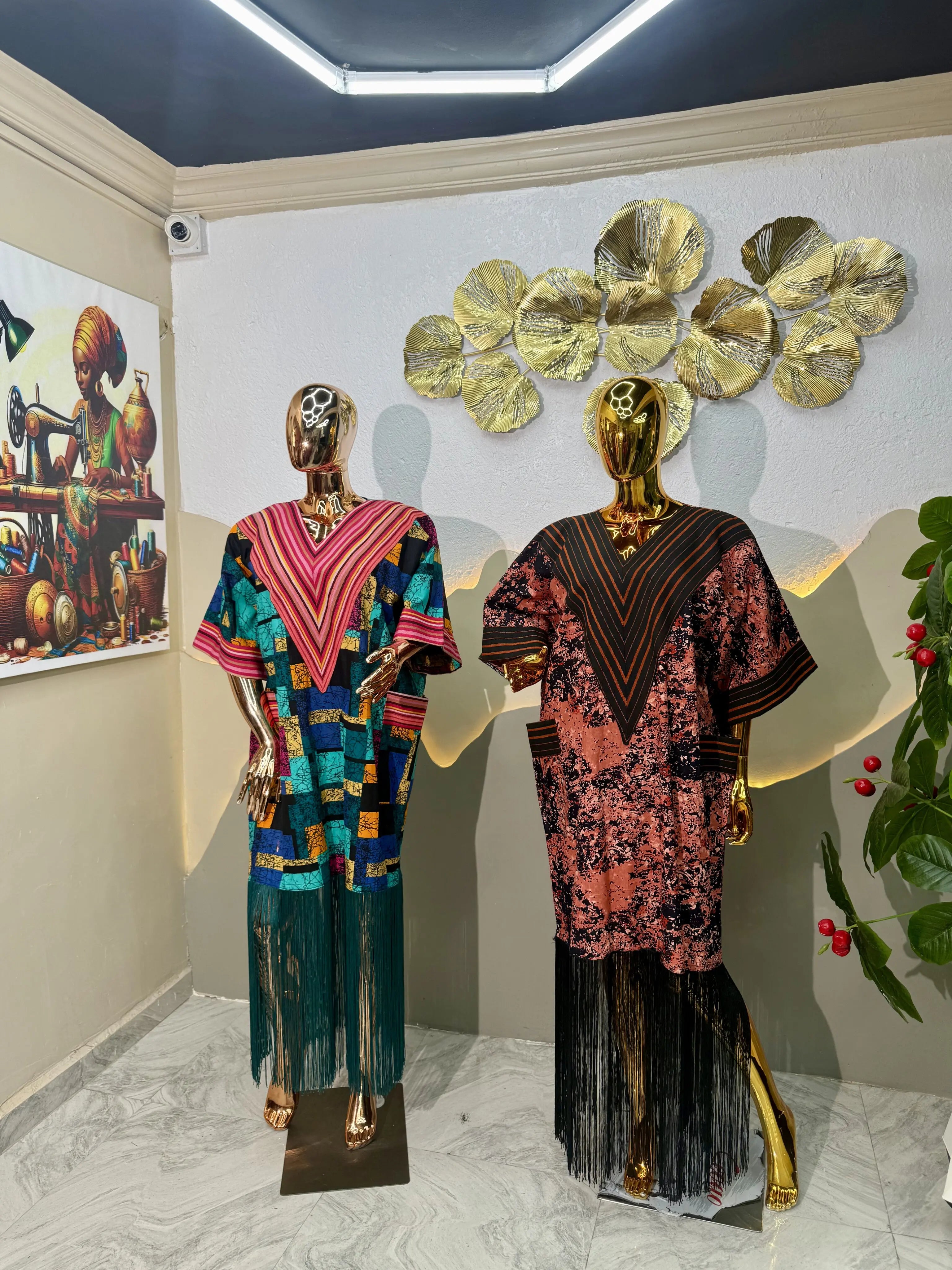 TEMI BOUBOU DRESS WITH FRONT POCKETS