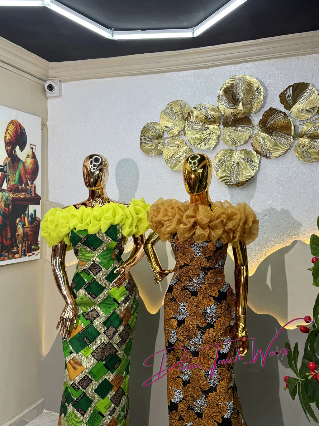 Yori Yuri Ankara Gown