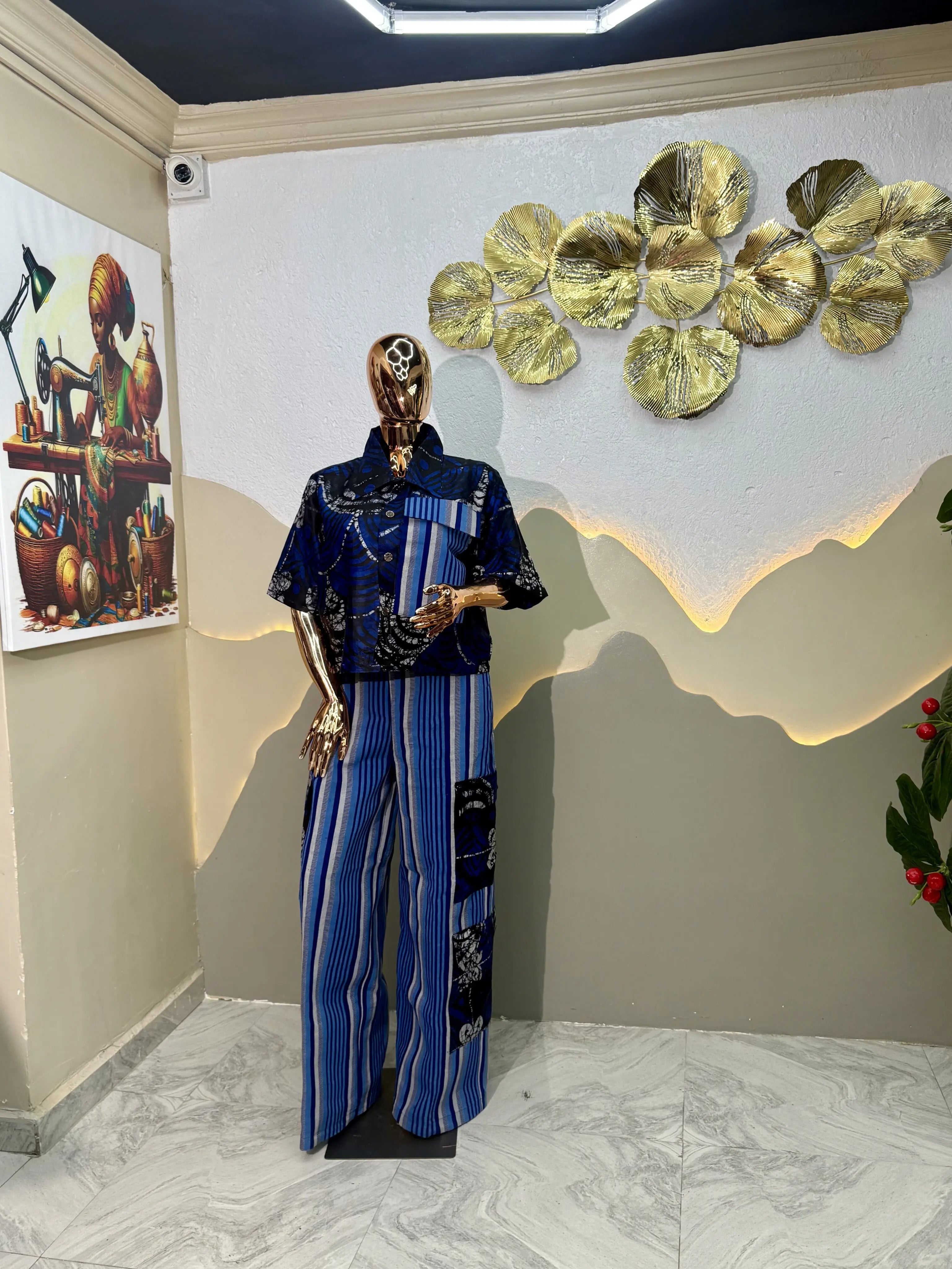 Temi two-piece crop Top