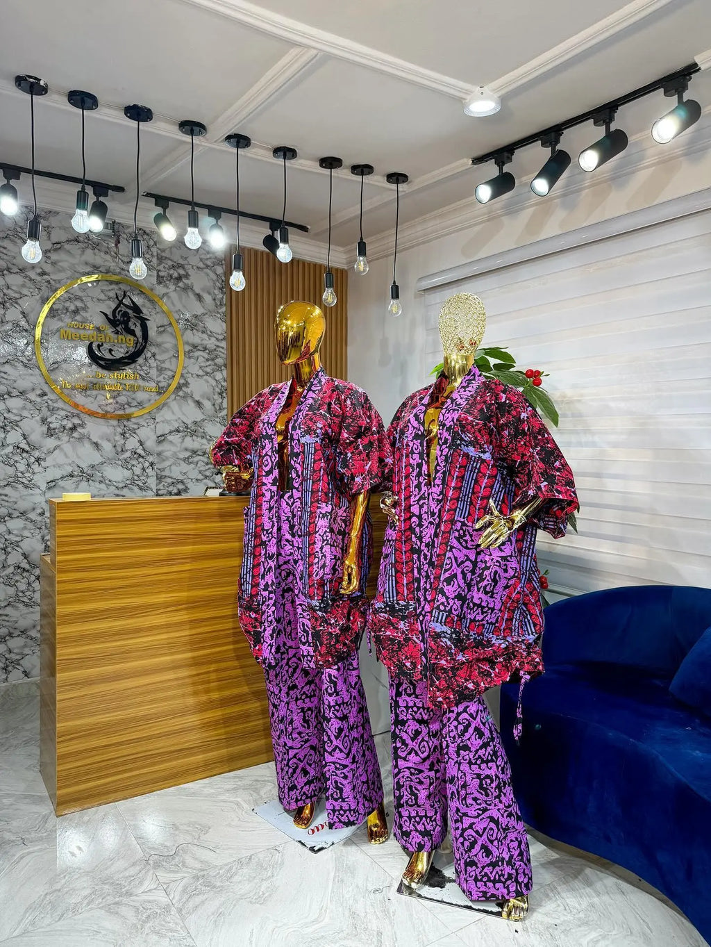 Ankara Pants With KIMONO Jacket - Divine_Touch_Wears