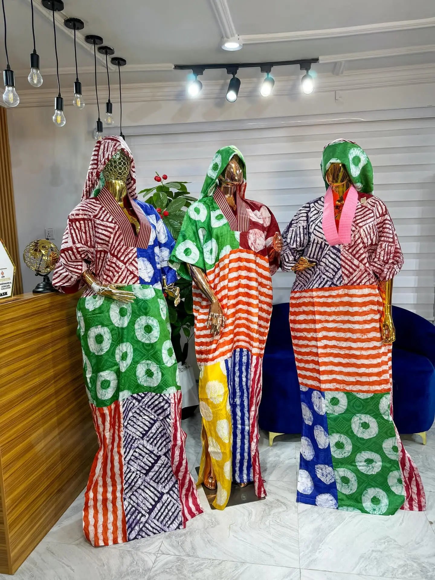 ORENTE BOUBOU MADE OF BROCADE
