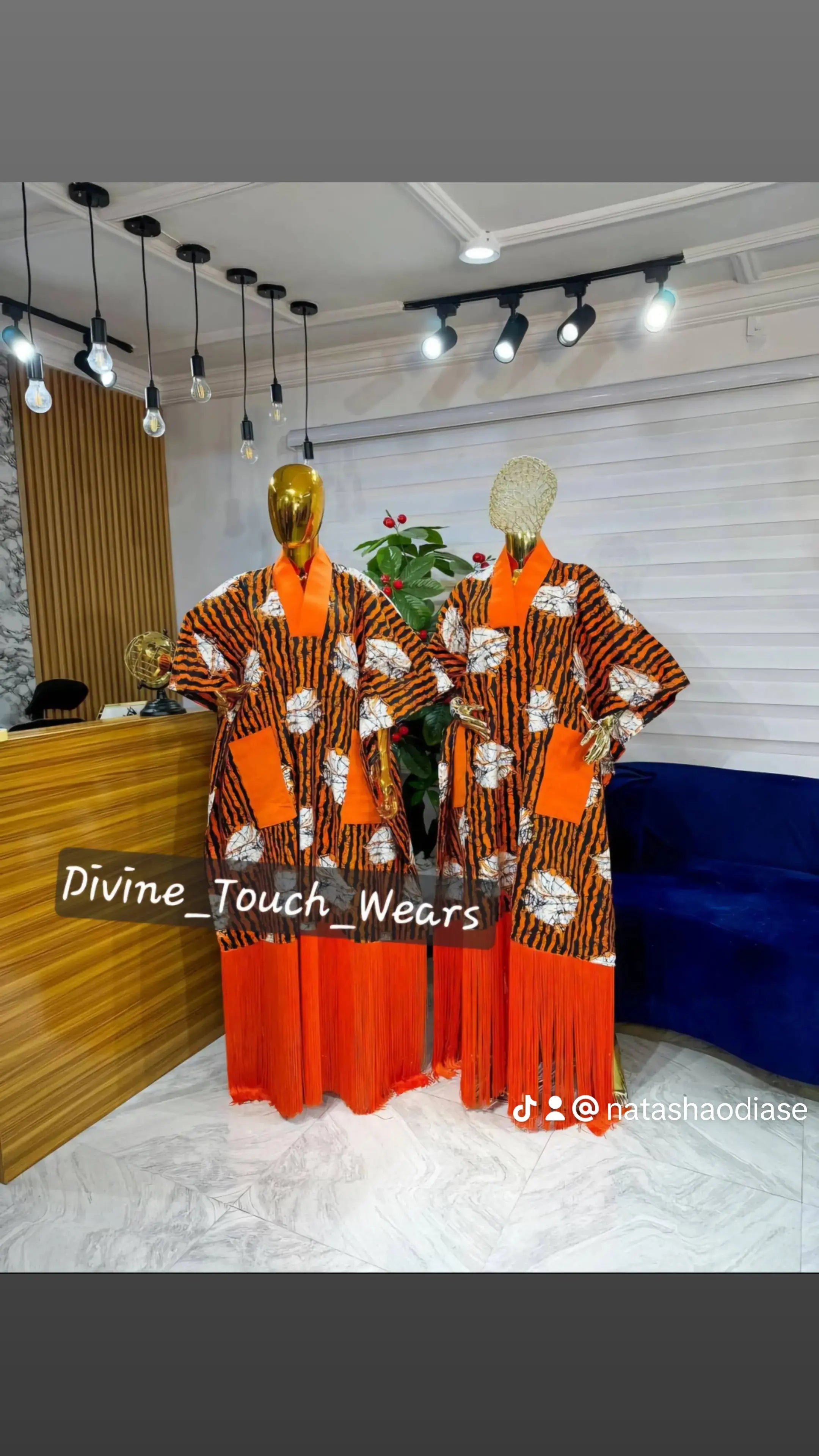 TEMI BOUBOU DRESS WITH FRONT POCKETS